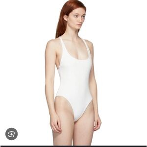 Gauge81 White Sleeveless Bodysuit